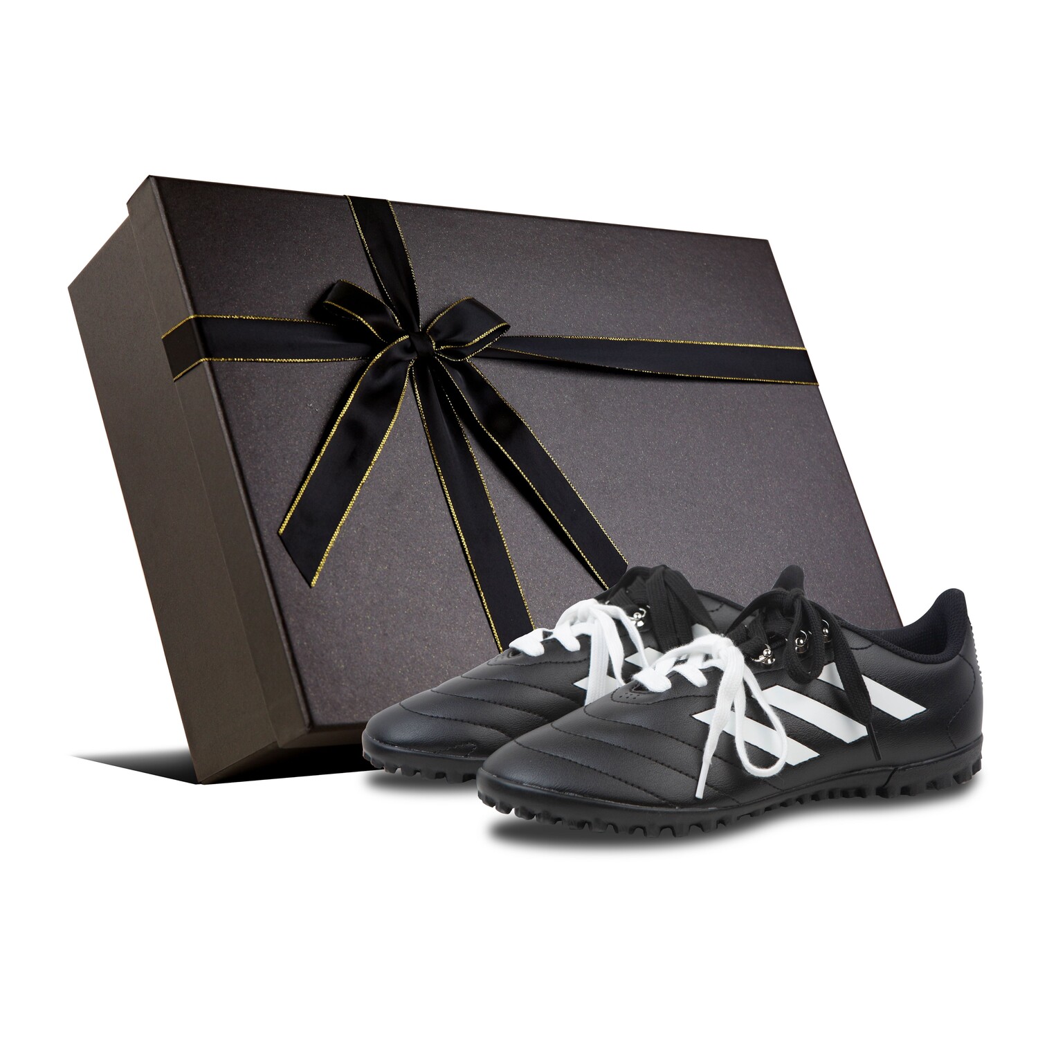 

Футбольные бутсы GOLETTO VII для детей Adidas, черный/белый
