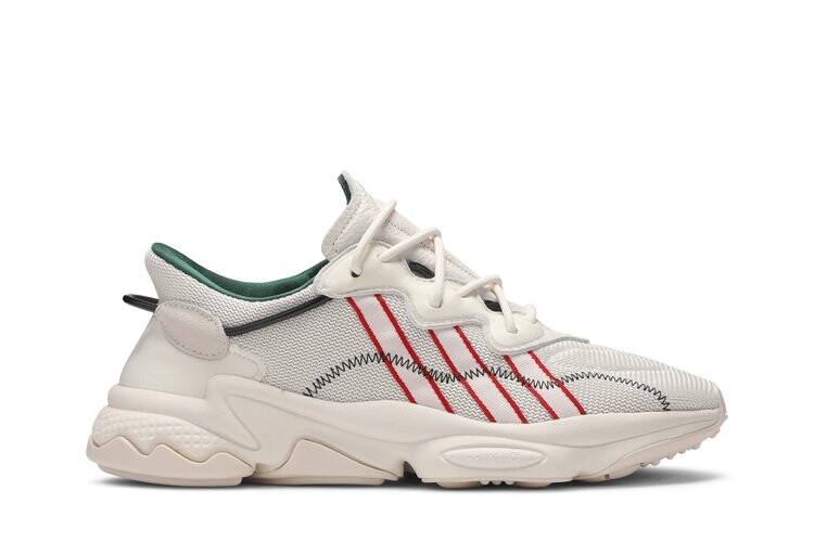 

Кроссовки Adidas Pusha T x Ozweego 'Crystal White', белый, Белый;серый, Кроссовки Adidas Pusha T x Ozweego 'Crystal White', белый