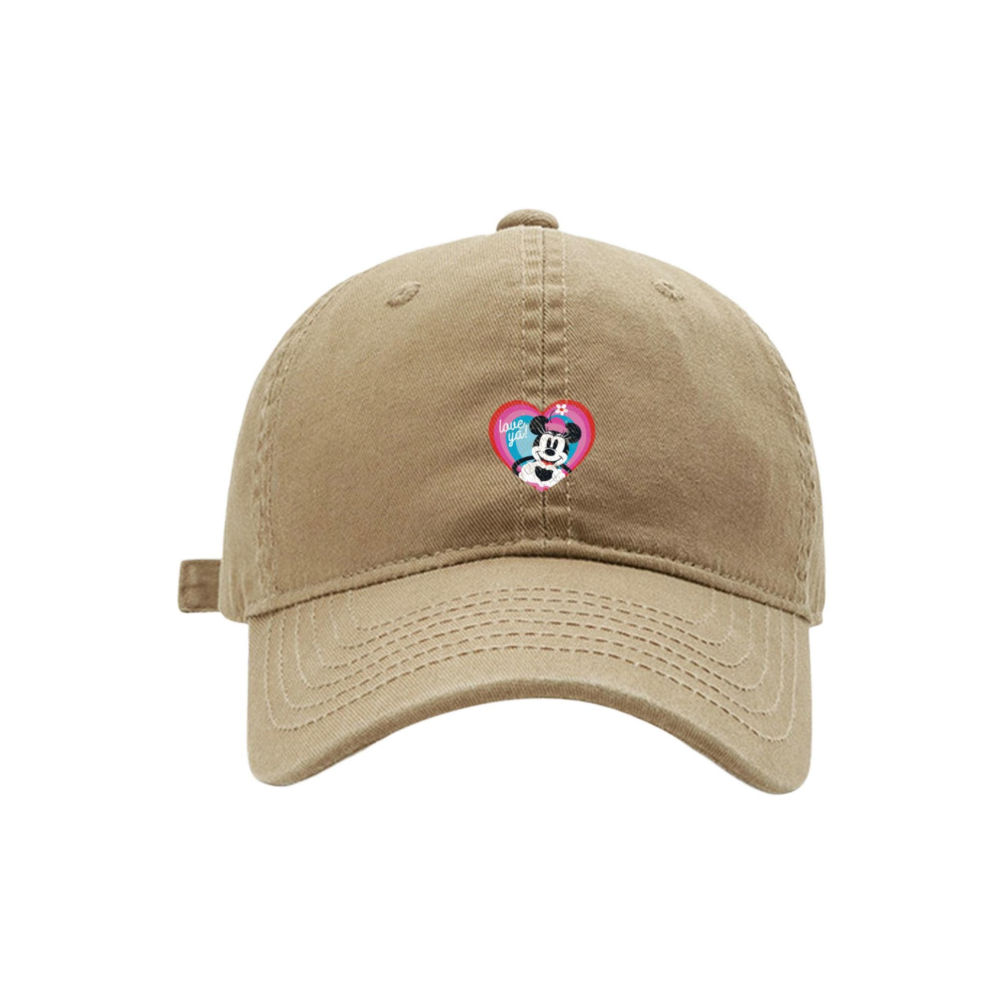 

Disney Минни серия хлопковая бейсболка унисекс, Khaki