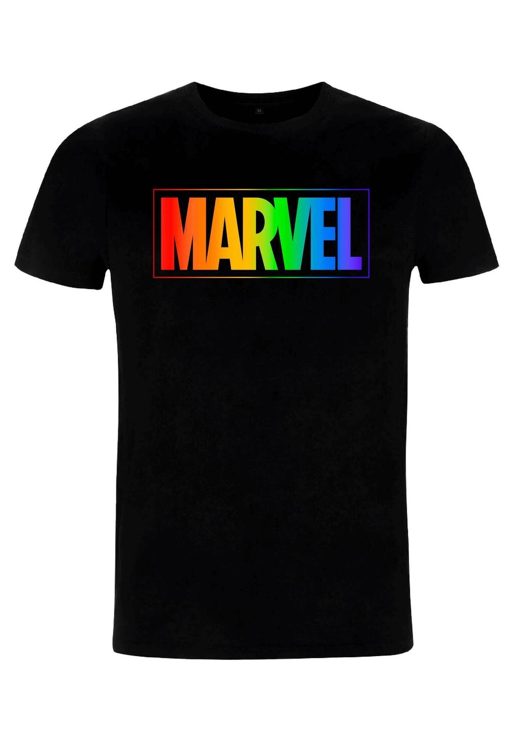 

Футболка с принтом MARVEL OTHER RAINBOW MARVEL UNISEX Marvel, черный
