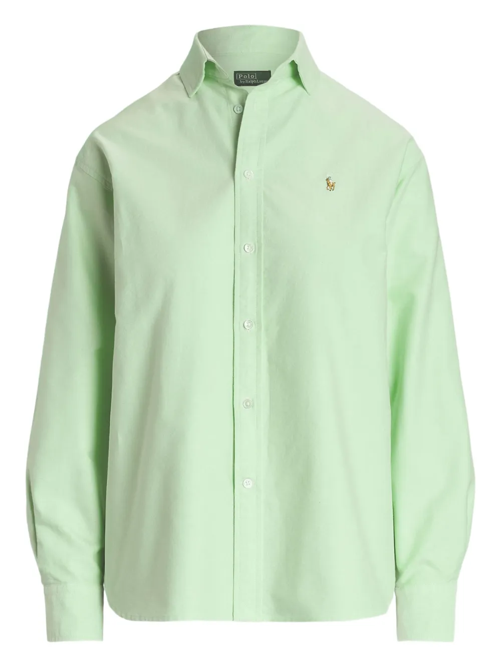 

Рубашка с вышитым логотипом POLO RALPH LAUREN, зеленый
