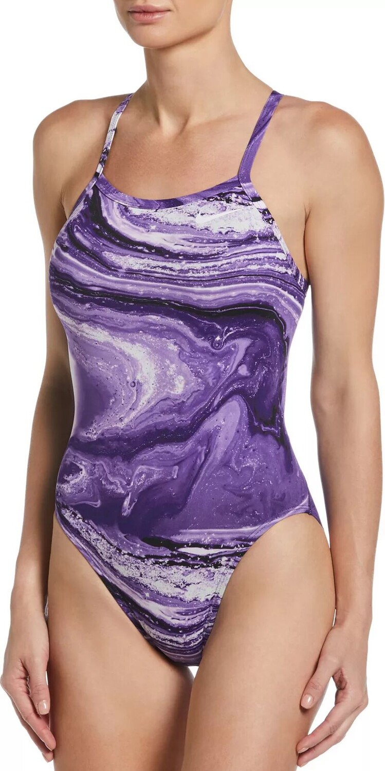 

Женский цельный купальник Nike Crystal Wave Racerback