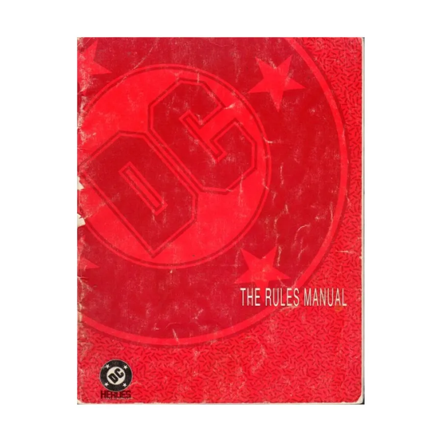 

DC Heroes (2nd Edition) - Rules Manual, DC Heroes - Core & Sourcebooks (Mayfair Games), мягкая обложка