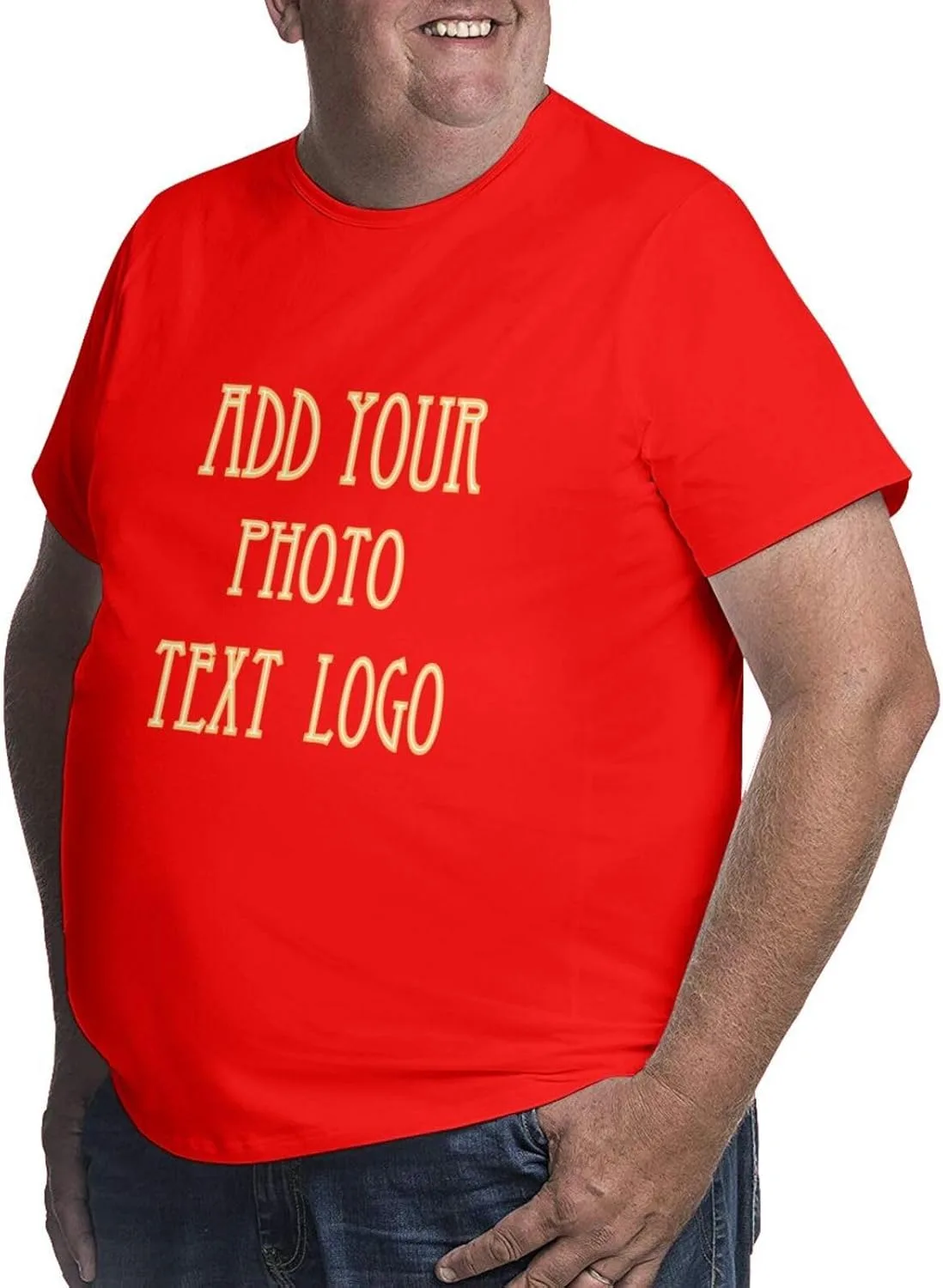 Футболка Custom Big and Tall для мужчин — фото 2