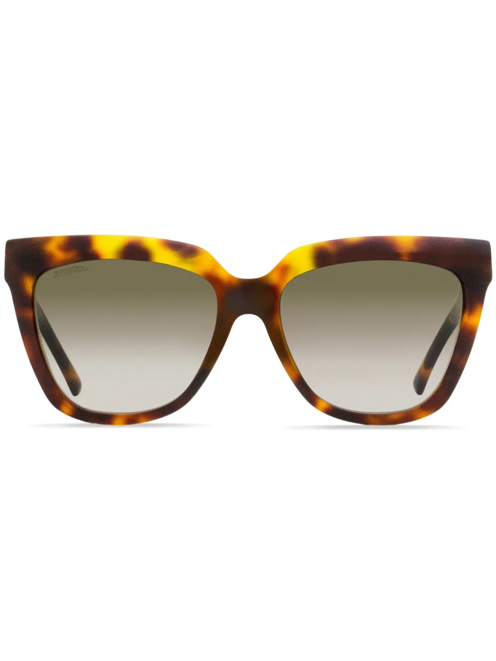 

Солнцезащитные очки Julieka в массивной оправе Jimmy Choo Eyewear, коричневый