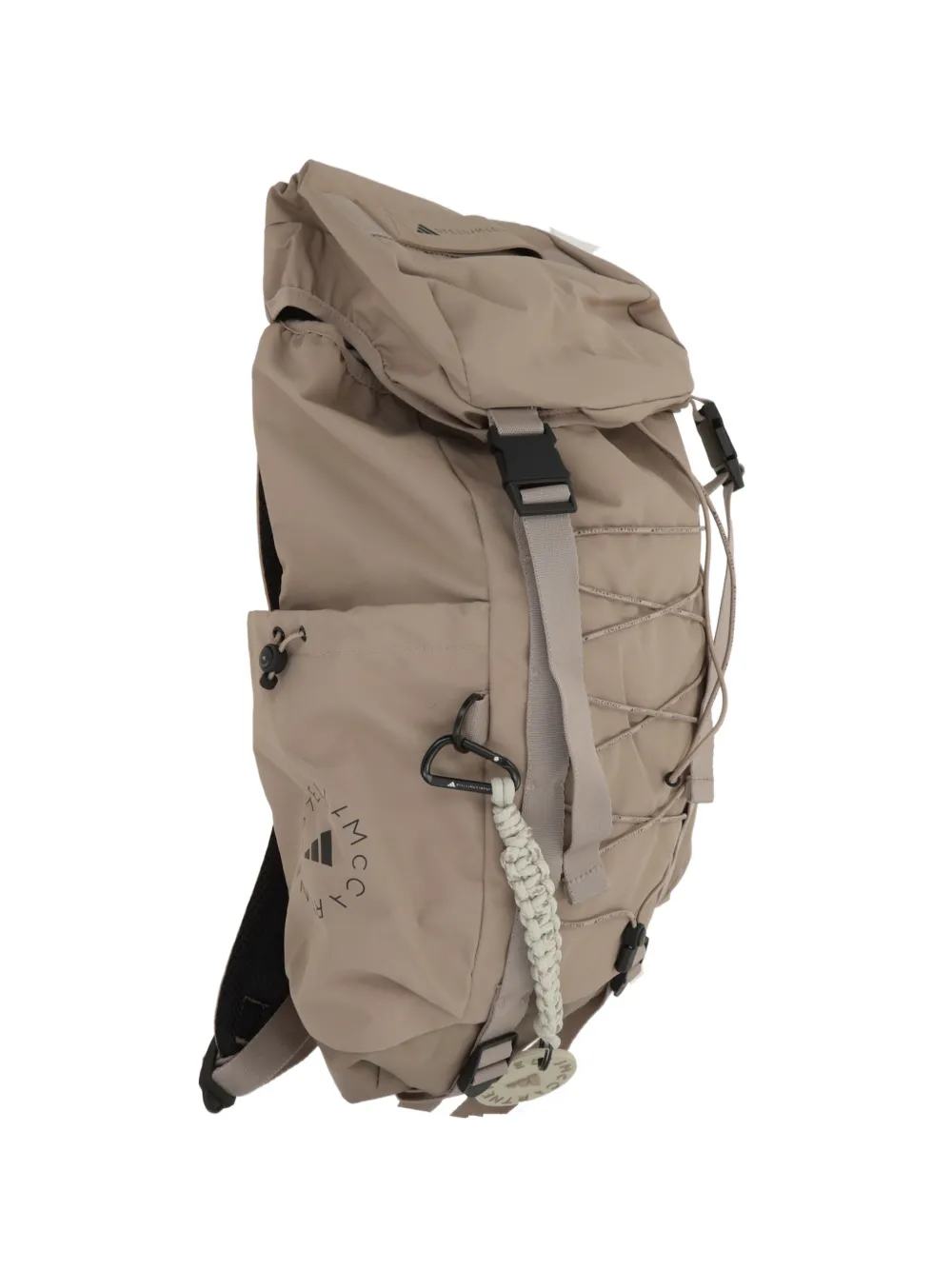 

Рюкзак с принтом-логотипом Adidas By Stella Mccartney, коричневый