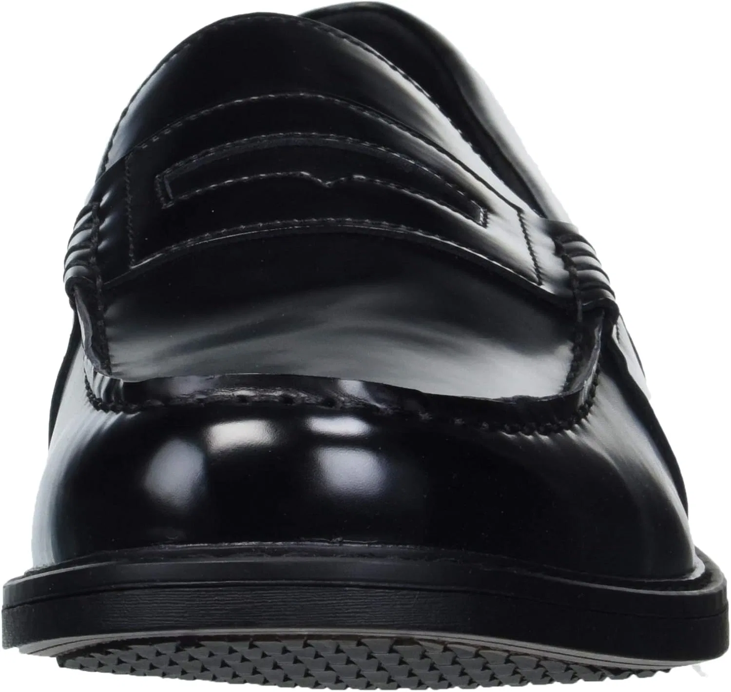 Nunn H85538-05 - Мужские лоферы Lincoln Penny Loafer Nunn Bush, Polished Black — фото 2