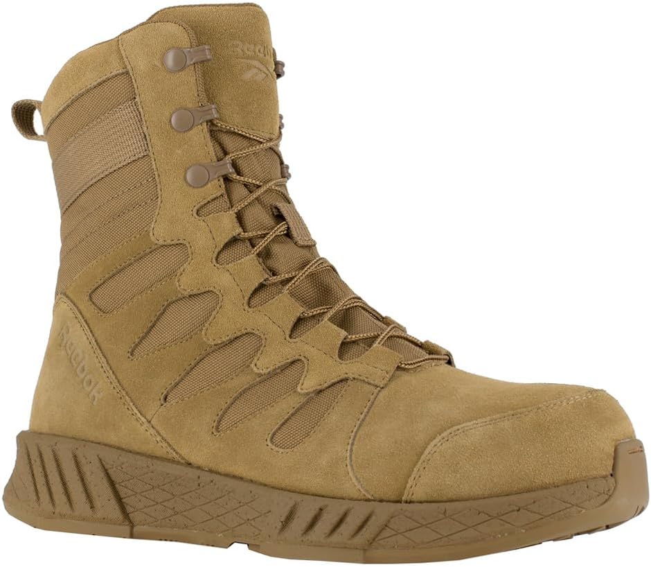 Мужские оксфорды Reebok Work Floatride Energy Tactical 8 с композитным носком, Coyote — фото 4