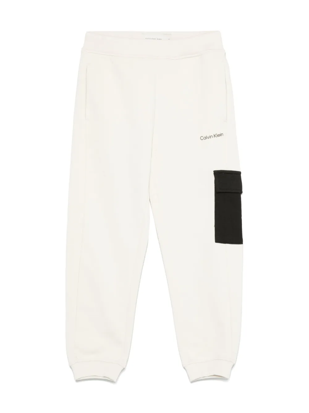 

Брюки в стиле колор-блок Calvin Klein Kids, нейтральный