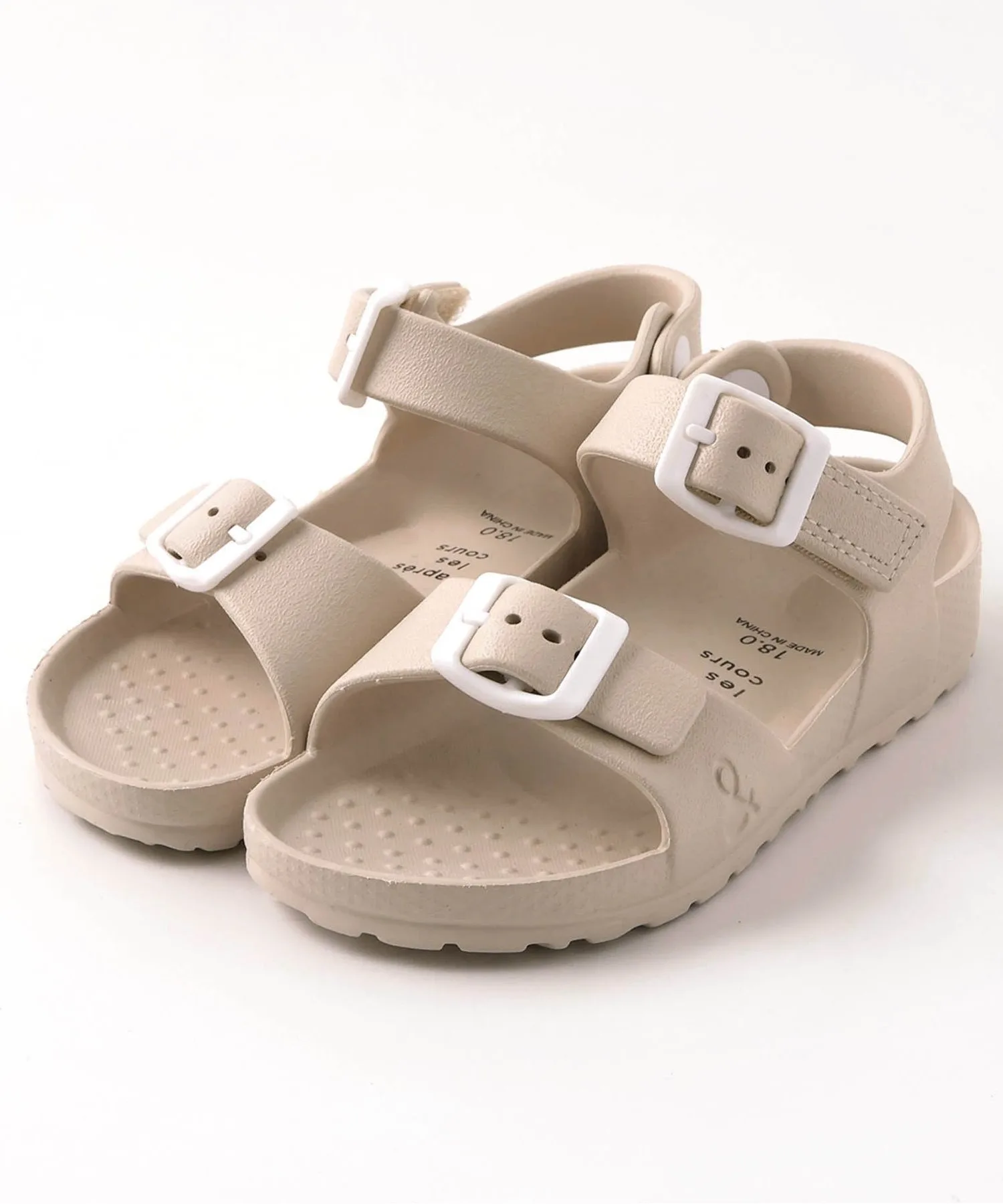 Детские сандалии из легкого EVA apres les cours EVA SANDAL бежевые — фото 3