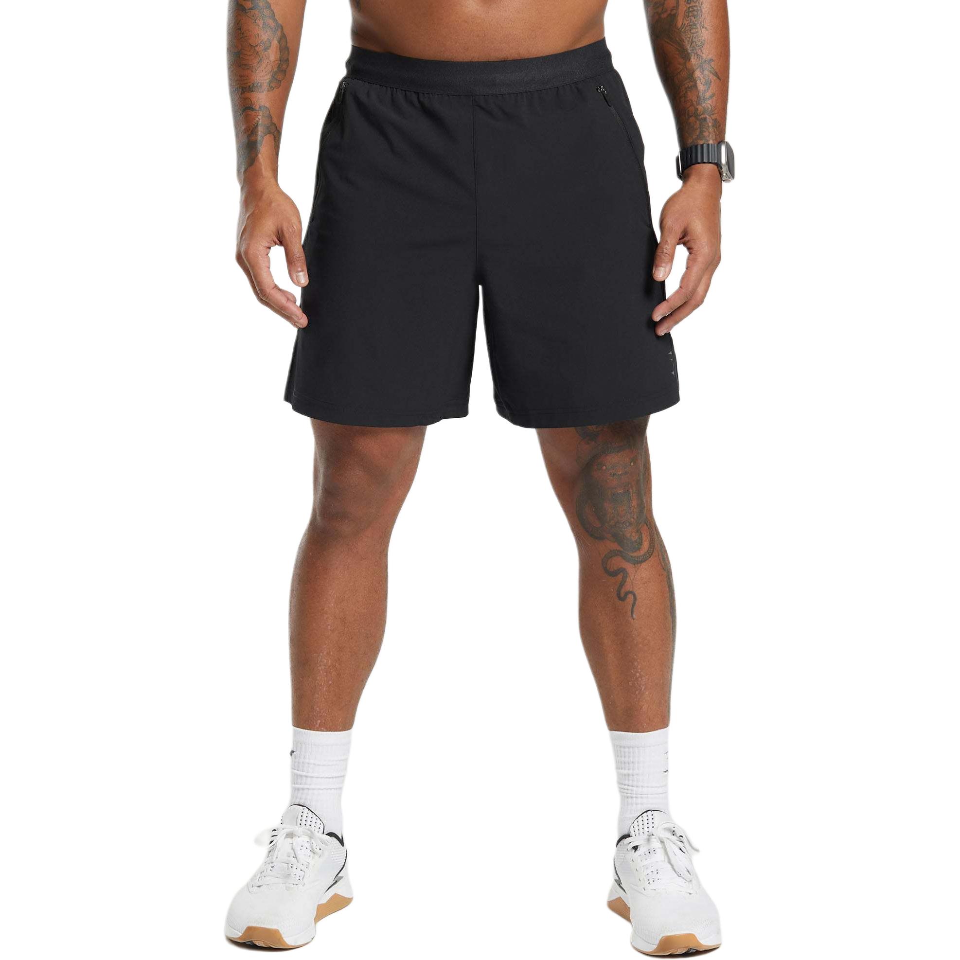 

GYMSHARK Шорты APEX 7' HYBRID, повседневные, мужские, черные