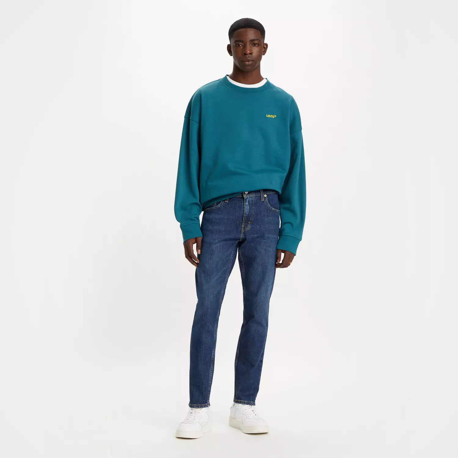 

512 Узкие зауженные мужские джинсы Levi's, цвет Mint Condition Adv - Dark Wash