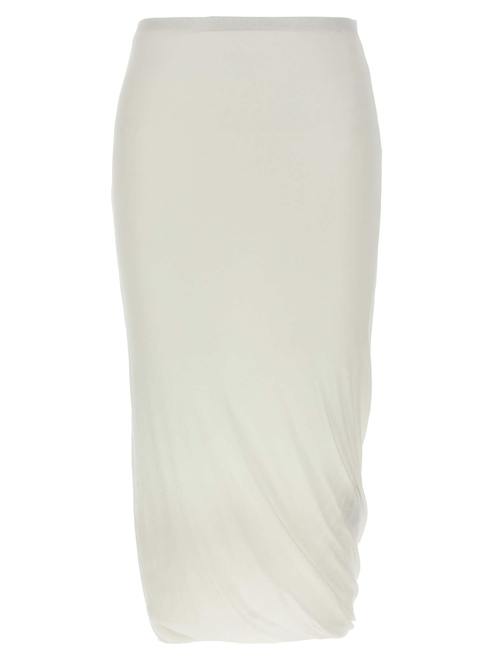 

Миди-юбка 'Twisted' JIL SANDER, белый