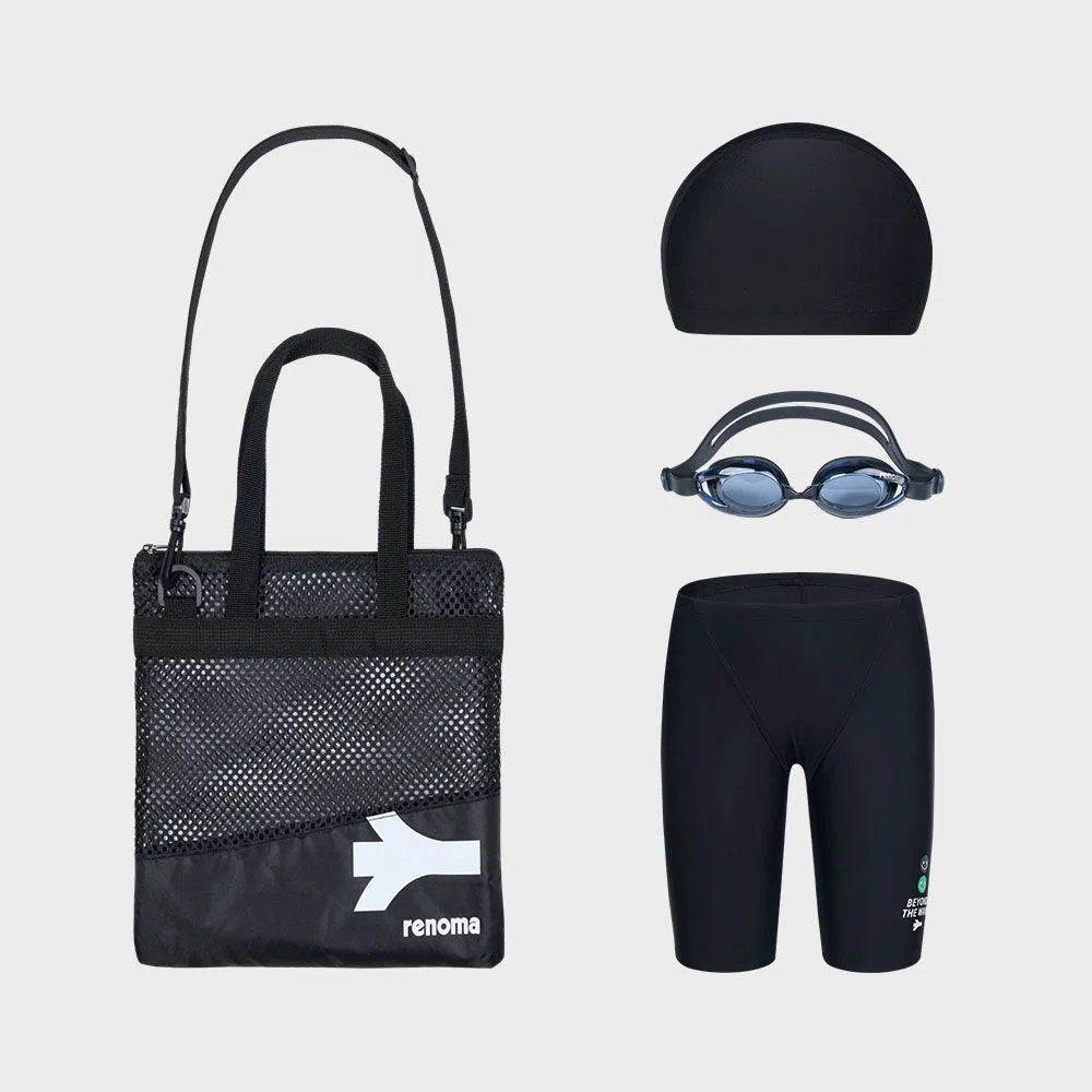 Детский набор для плавания Smile Survival Kit чёрный от Renomaswim