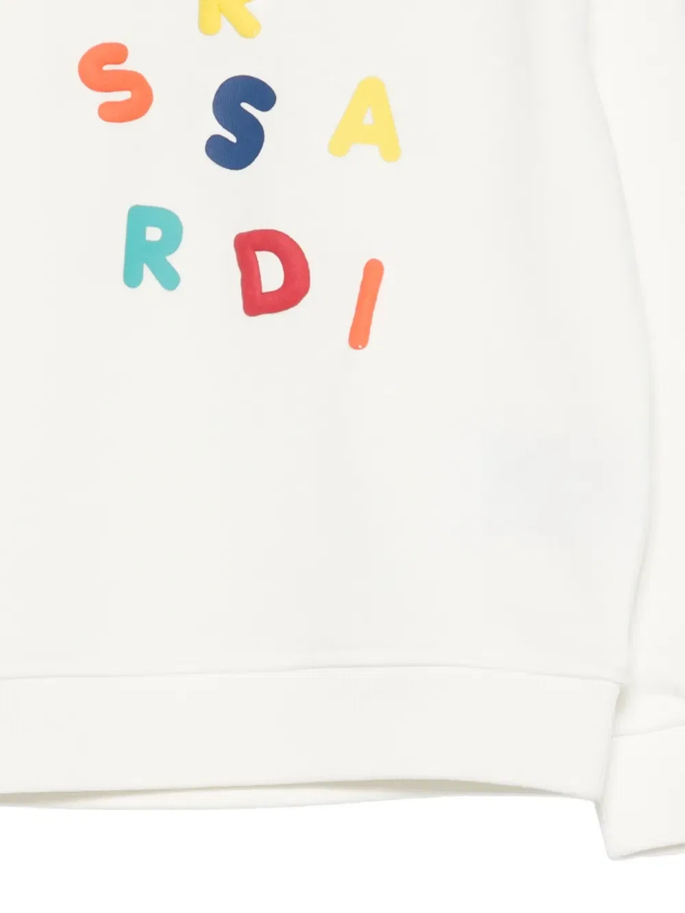 Толстовка с графическим принтом Trussardi Junior, нейтральный — фото 3
