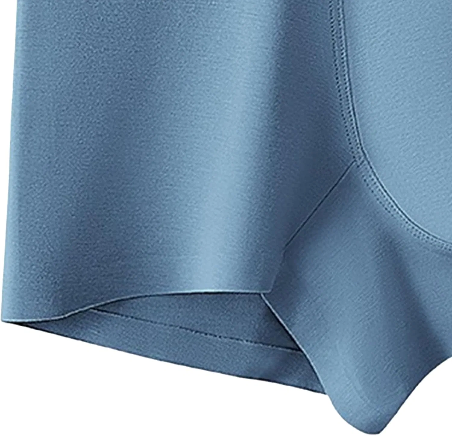 Боксеры хлопковые, Men's Underwear, дышащие, Grey Blue — фото 4