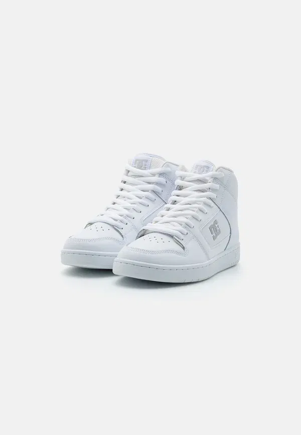 Кроссовки высокие Dc Shoes Manteca 4 hi, белый/серый — фото 2