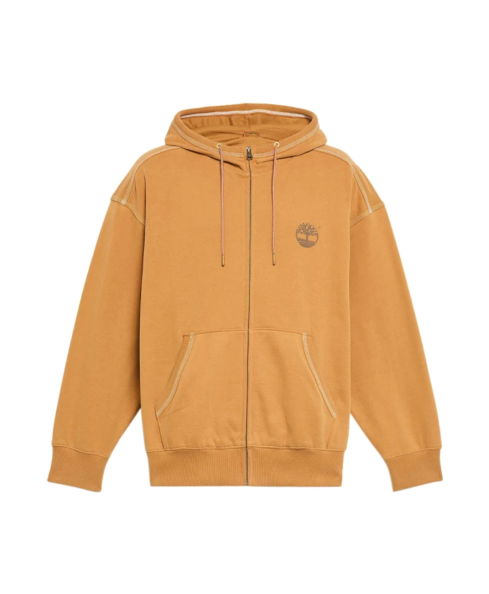 

Желтая мужская толстовка на молнии Timberland, желтый