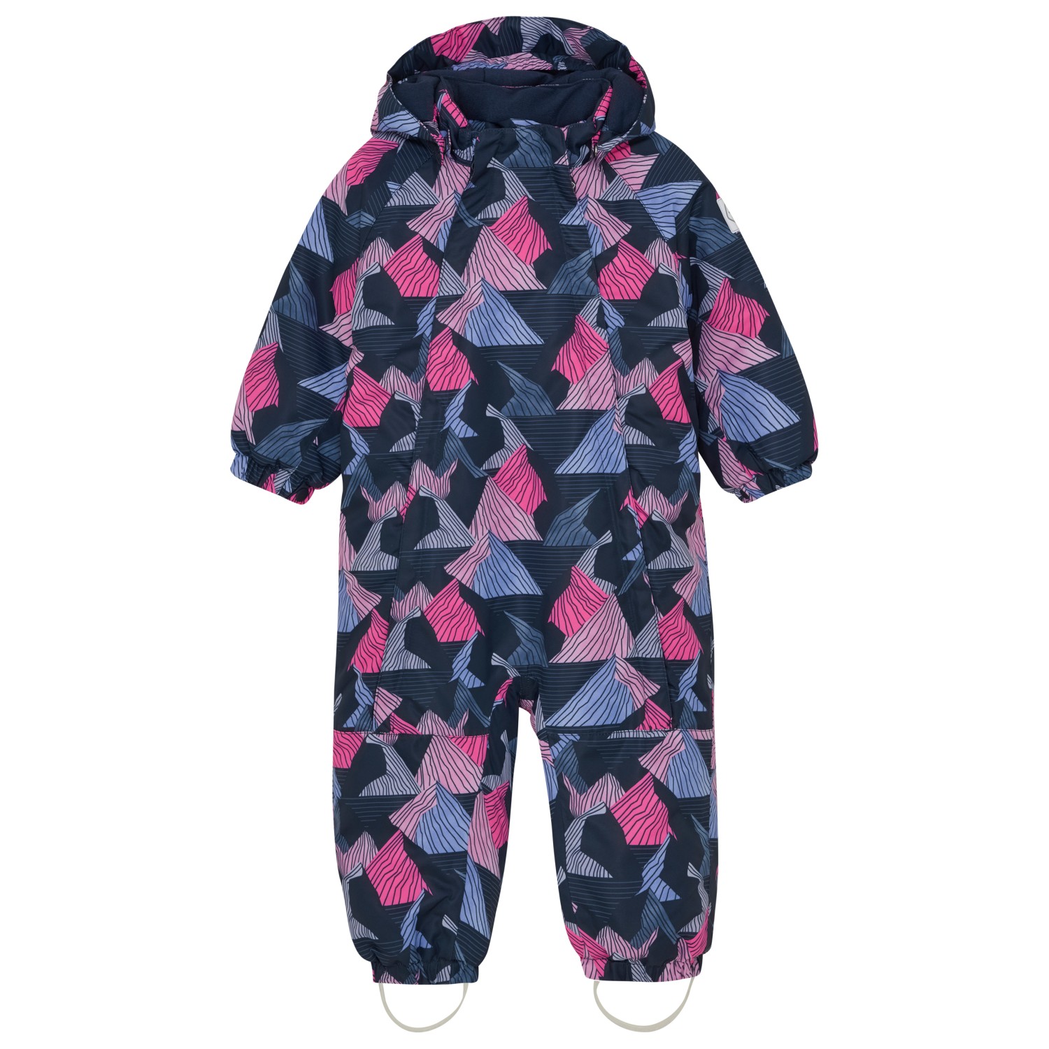 

Комбинезон Color Kids Coverall with 2 Zip AOP, цвет Pink Glo