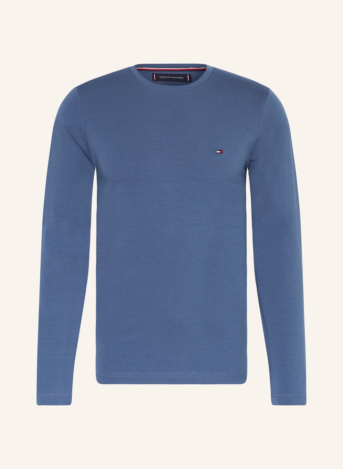 

Лонгслив TOMMY HILFIGER, синий/серый