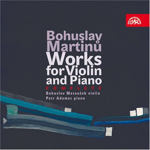 

CD диск Martinu / Matousek / Adamec: Works for Violin & Piano