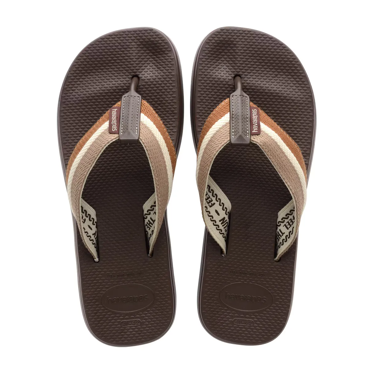 

Мужские шлепанцы Havaianas New Urban Way, темно-коричневый