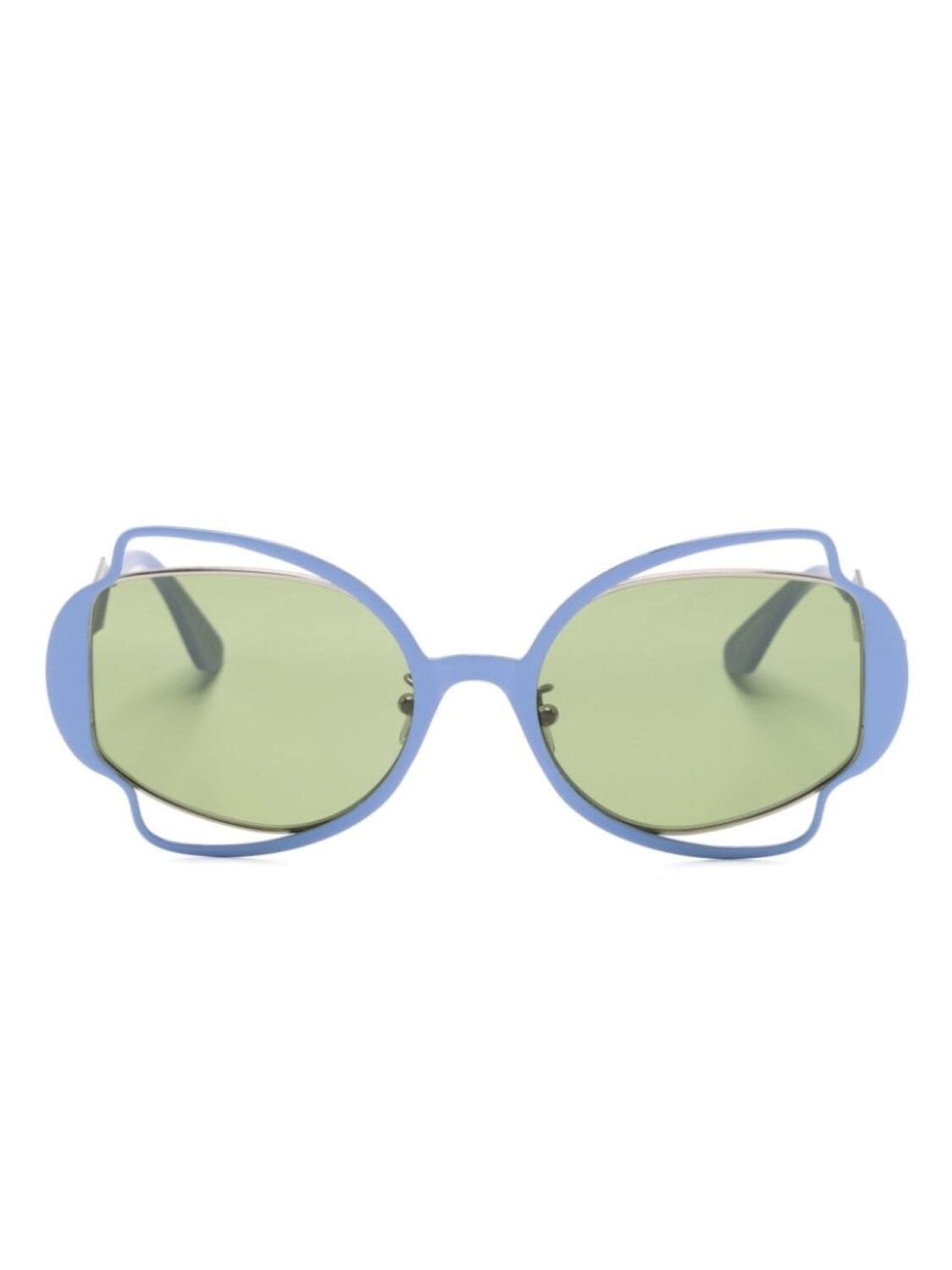 

Marni Eyewear солнцезащитные очки Route Of The Sun в массивной оправе, фиолетовый
