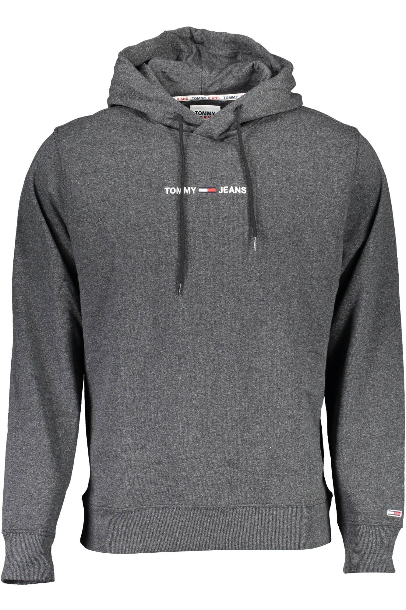 

Черный хлопковый мужской свитер Tommy Hilfiger