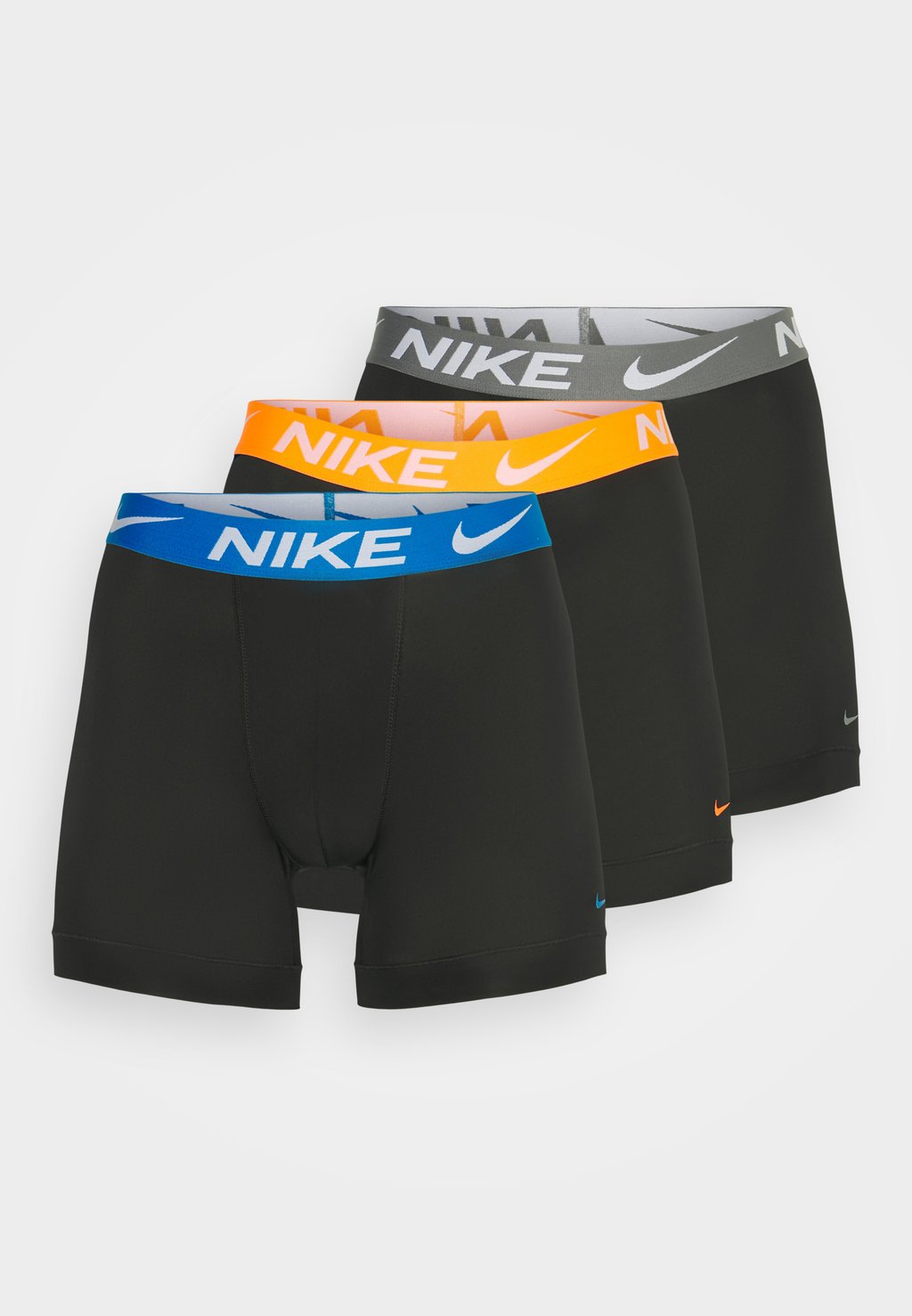 

Трусы Nike Underwear BOXER BRIEF 3 PACK, цвет Black/Blue/Cool Grey/Total Orange