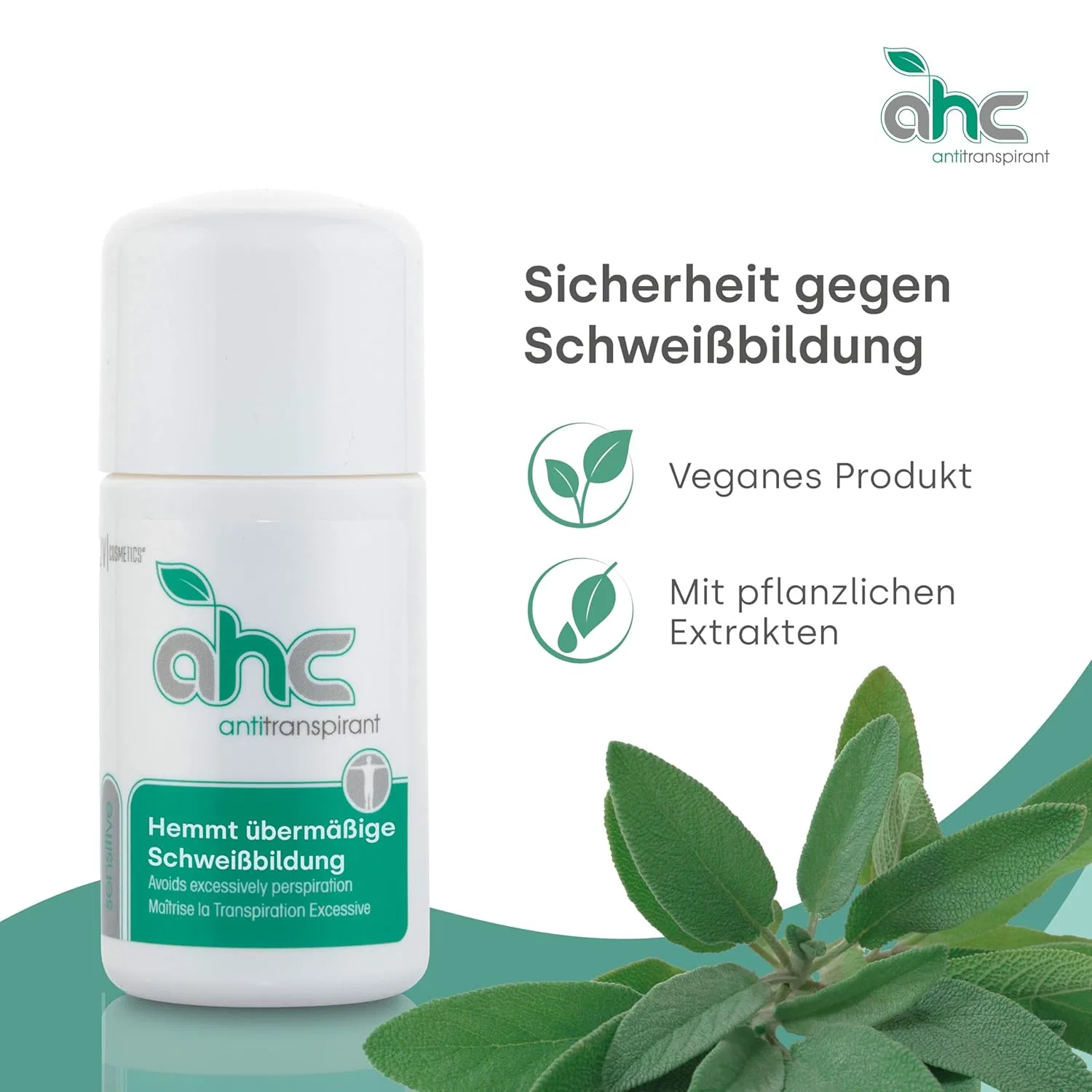 Дезодорант-антиперспирант AHC sensitive для чувствительной кожи Jv Cosmetics — фото 2
