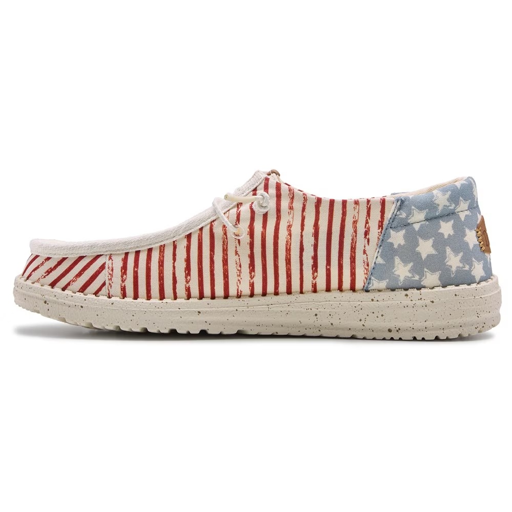 Wendy повседневные туфли без шнурков Heydude, american flag multi — фото 3
