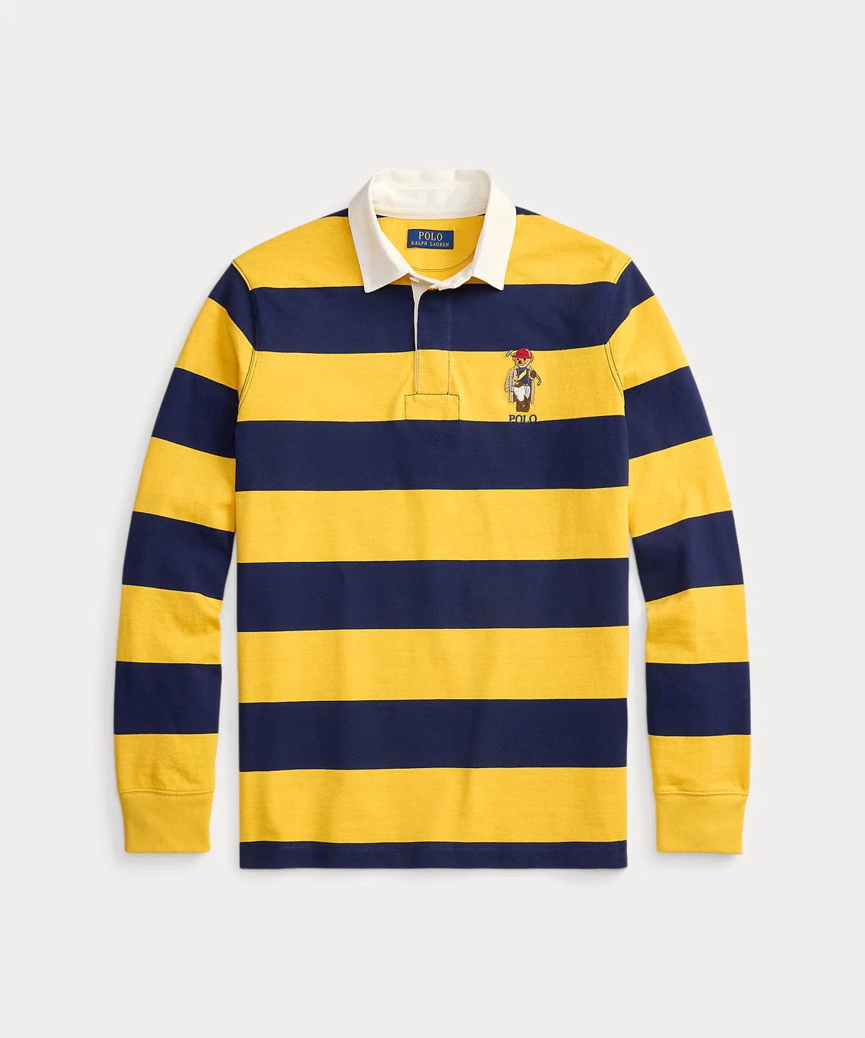 Рагби-рубашка Polo Bear Ralph Lauren классическая синяя — фото 2