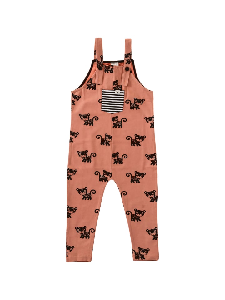 

Комбинезон с леопардовым принтом розового цвета Turtledove London