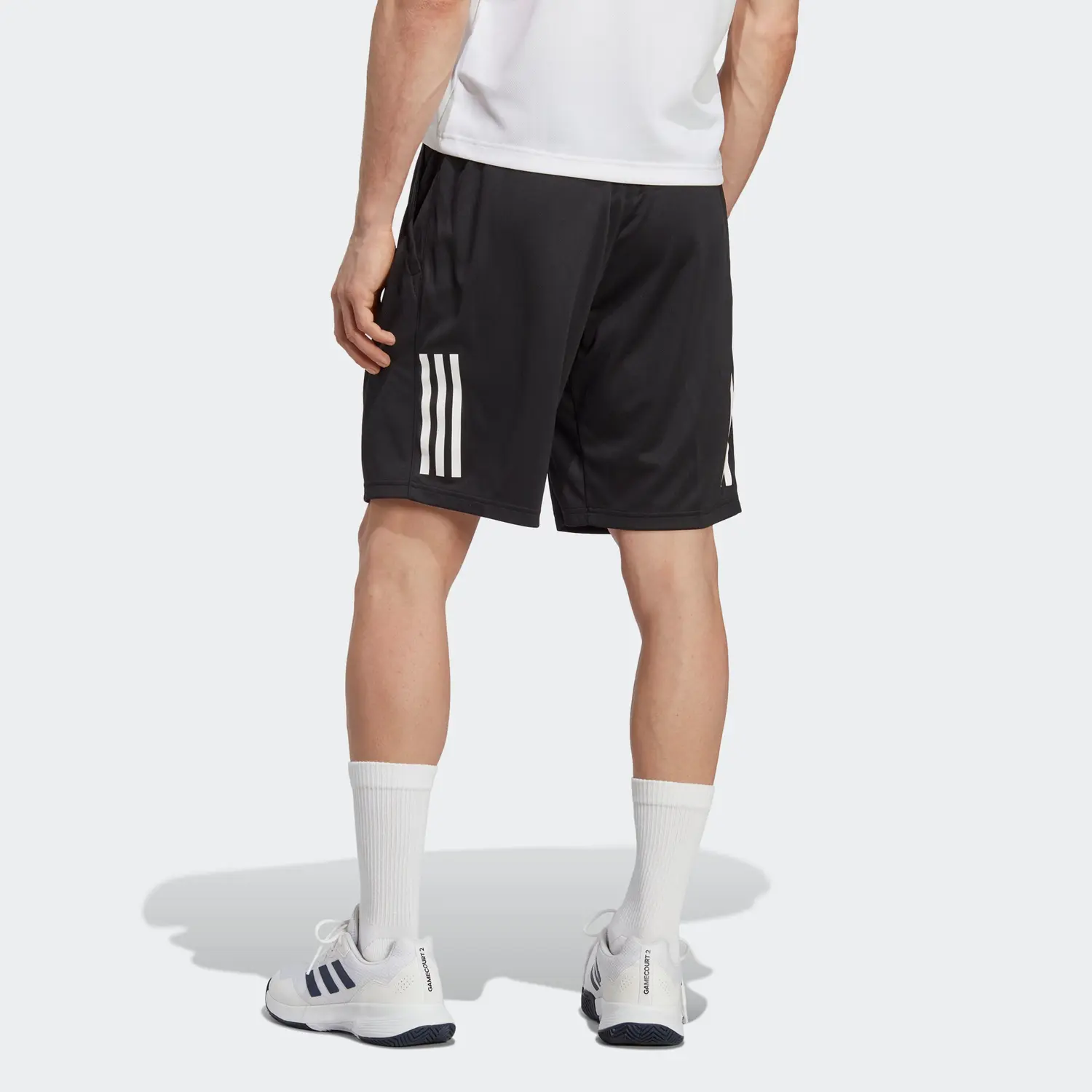 Повседневные шорты мужские комплект из 2 шт., черные Adidas, черный — фото 4