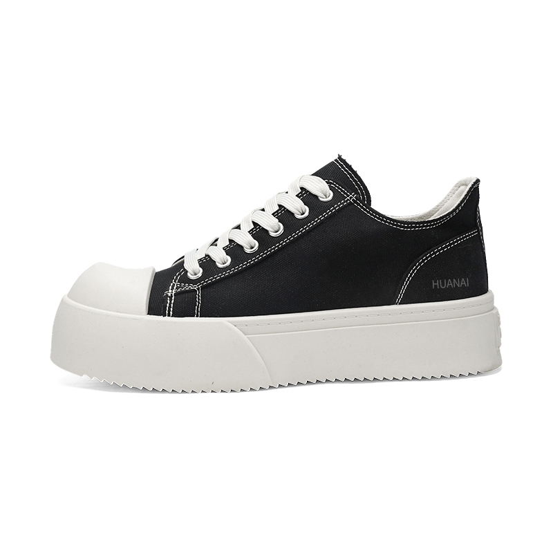 

HUANAI Износостойкие противоскользящие кроссовки для скейтбординга, мужские, черные