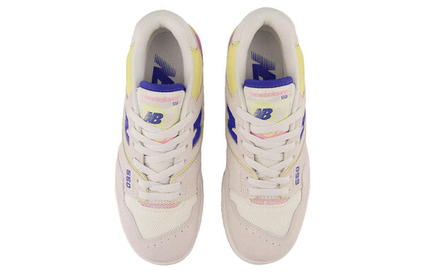 Кроссовки (WMNS) New Balance 550 'Sea Salt Marine Blue', цвет sea salt/marine blue/maize — фото 4