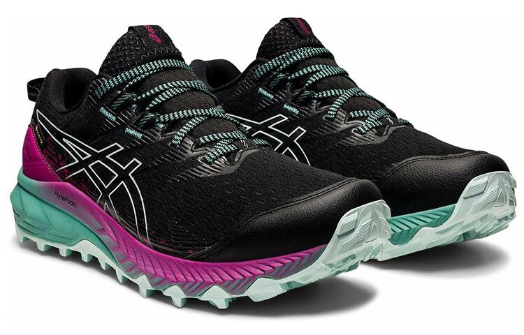 ASICS Gel-Trabuco 10 Gore-Tex Black Soothing Sea Berry (женские) — фото 3