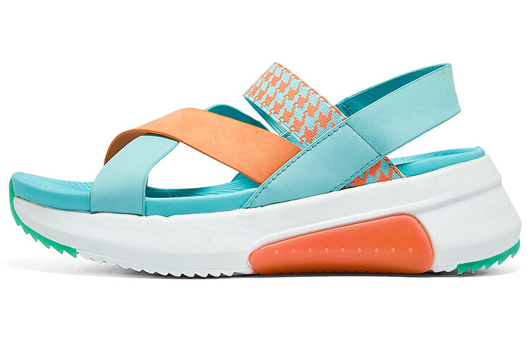 Пляжные сандалии Block Beach женские, синие/оранжевые Skechers