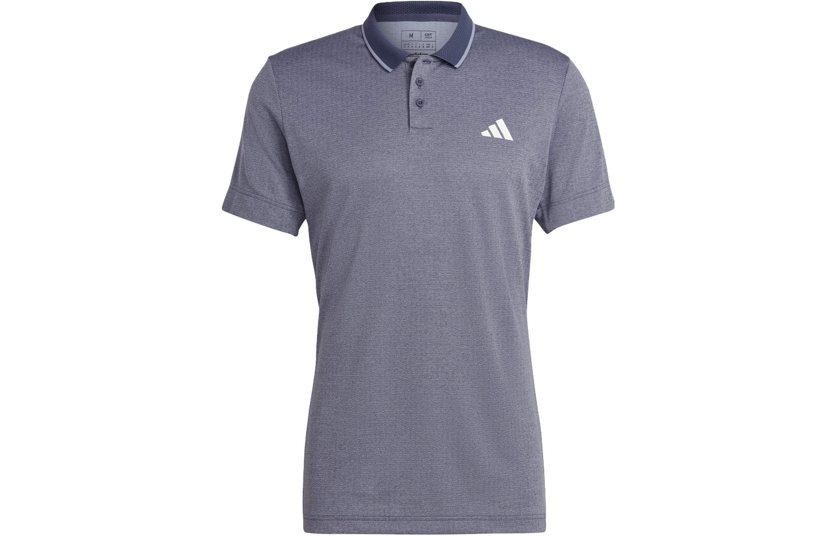 

Футболка поло мужская тёмно-синяя Adidas