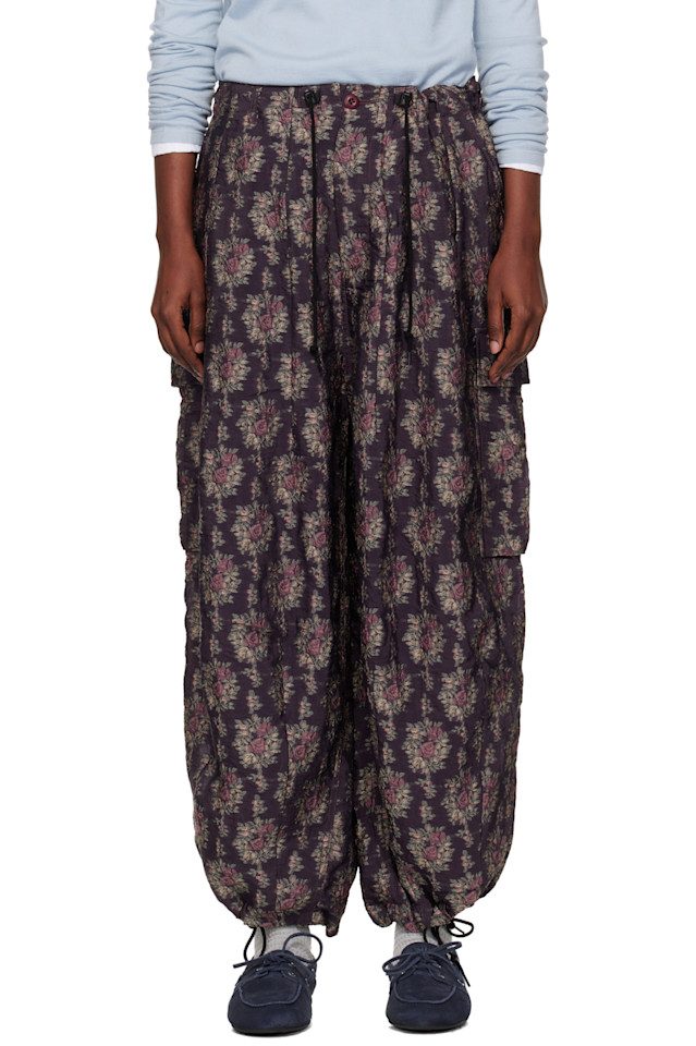 

Needles Фиолетовые брюки-карго HD