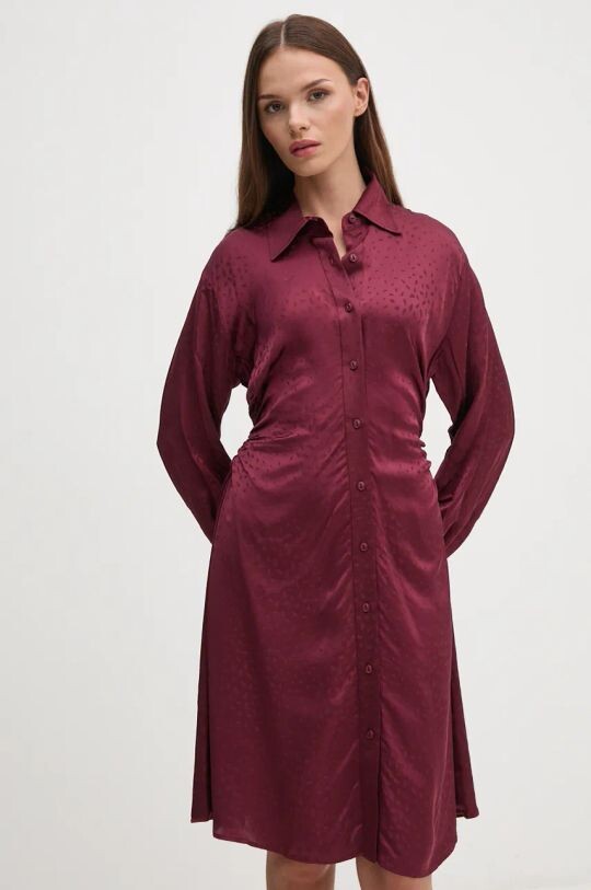 

Платье Dkny, бордовый