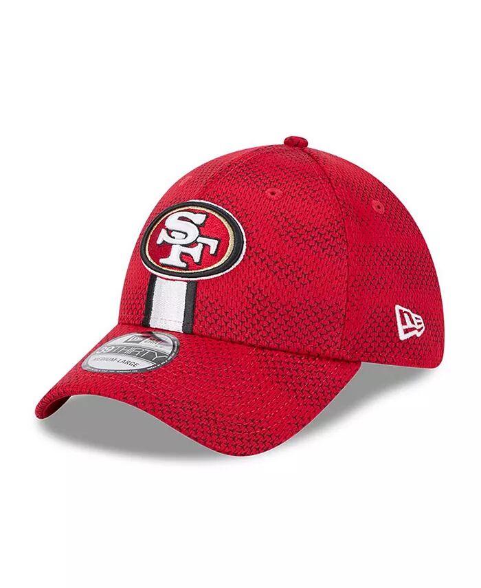 

Мужская кепка Scarlet San Francisco 49ers 2024 Sideline 39THIRTY Flex New Era, красный