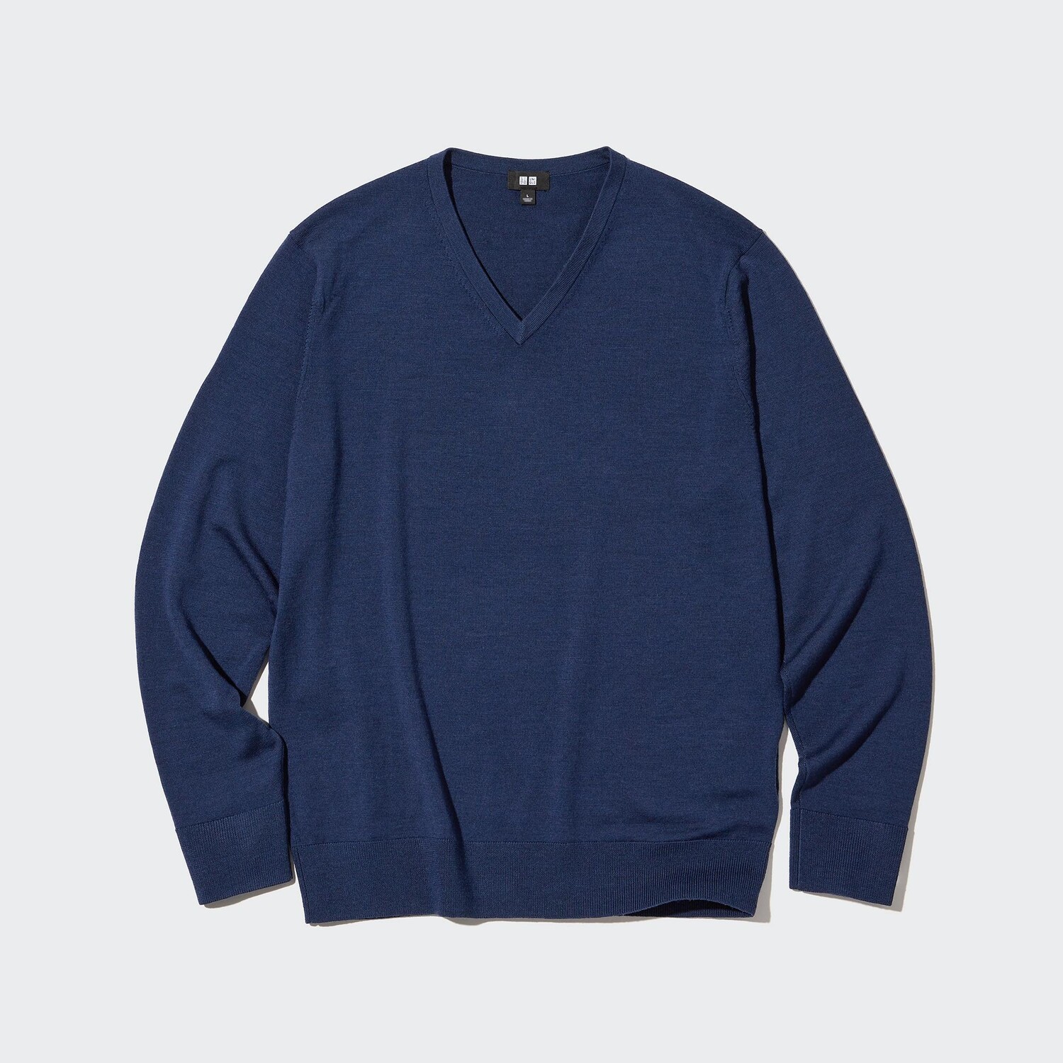 

Джемпер Uniqlo Extra Fine Merino, синий