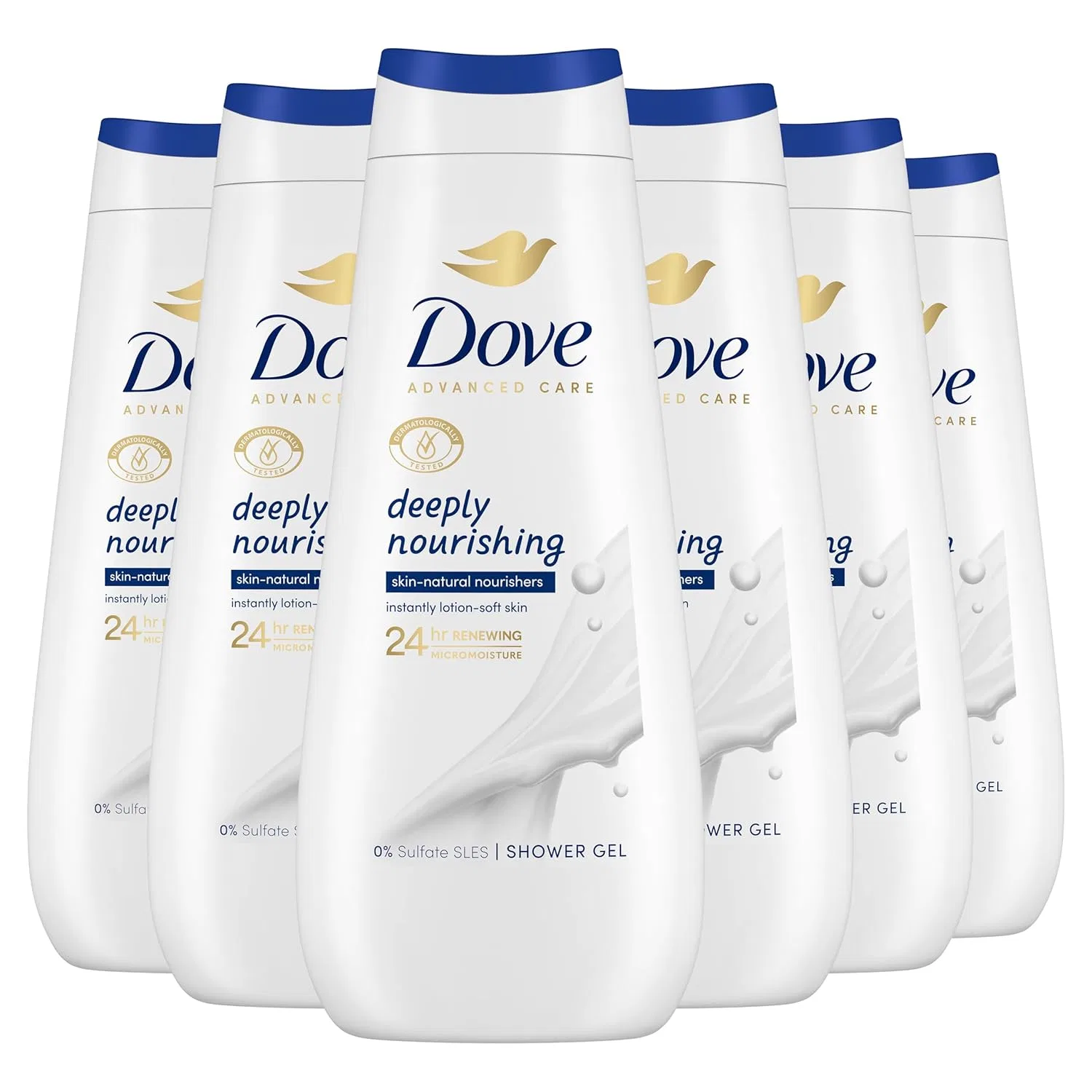 Гель для душа «Advanced Care» глубоко питательный от Dove, 400 мл (6 шт.) Dove — фото 2