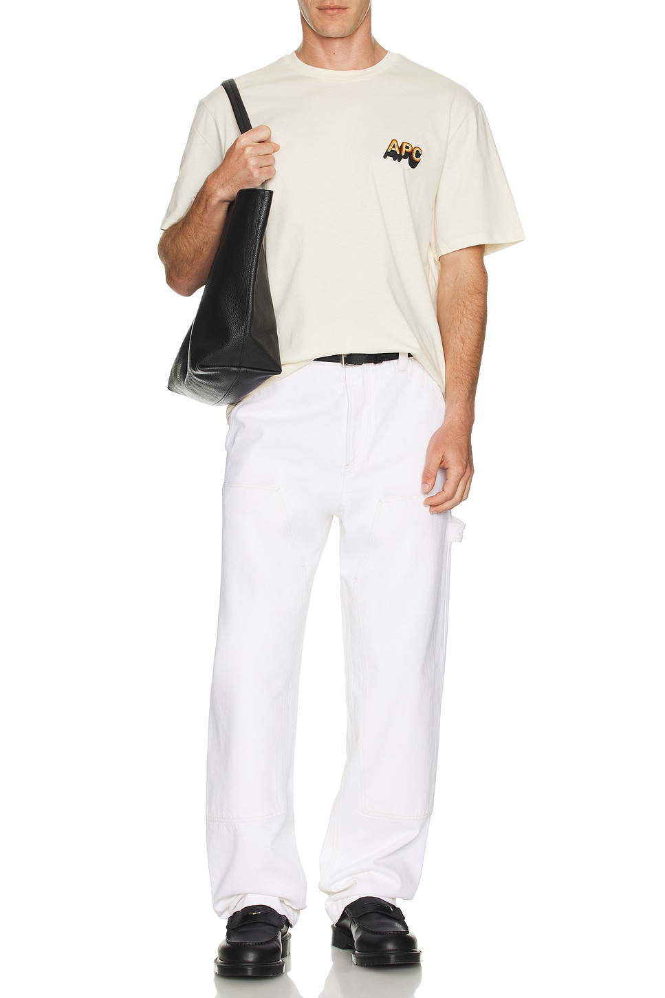 

Футболка в стиле 70-х A.P.C., Ecru