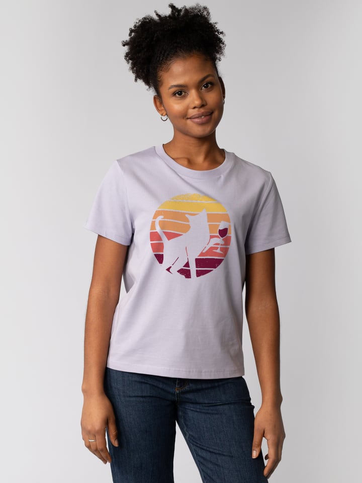 

Футболка Закатный кот и лавандово-красное вино wat Apparel, Красный, Футболка Закатный кот и лавандово-красное вино wat Apparel