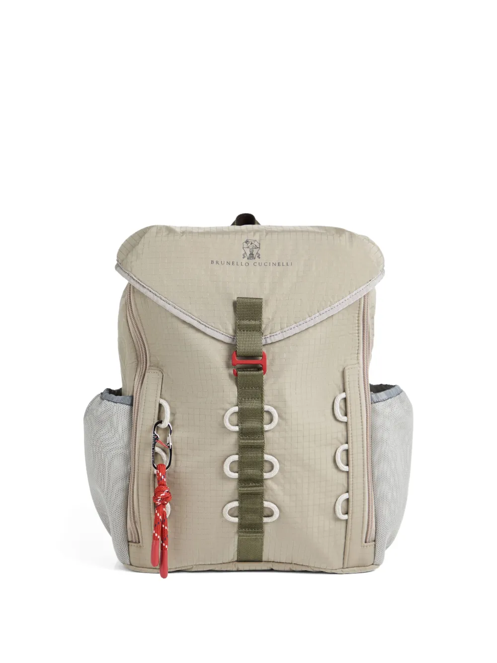 

Рюкзак с логотипом Brunello Cucinelli Kids, нейтральный
