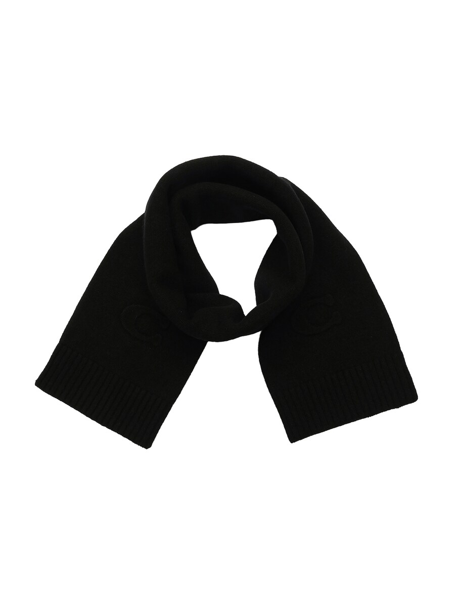 

Шарф COACH EMBOSSED KNIT MUFFLER, черный