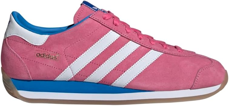 

Мужские кроссовки adidas Country Japan на шнуровке, повседневные - розовые, белые