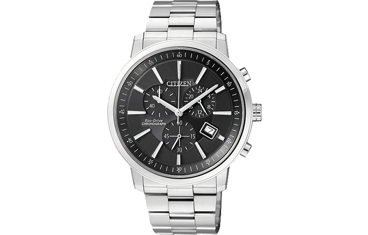 

CITIZEN Часы Solar Quartz Movement Stainless Steel Watchband Watch Men's Watch Black Dial